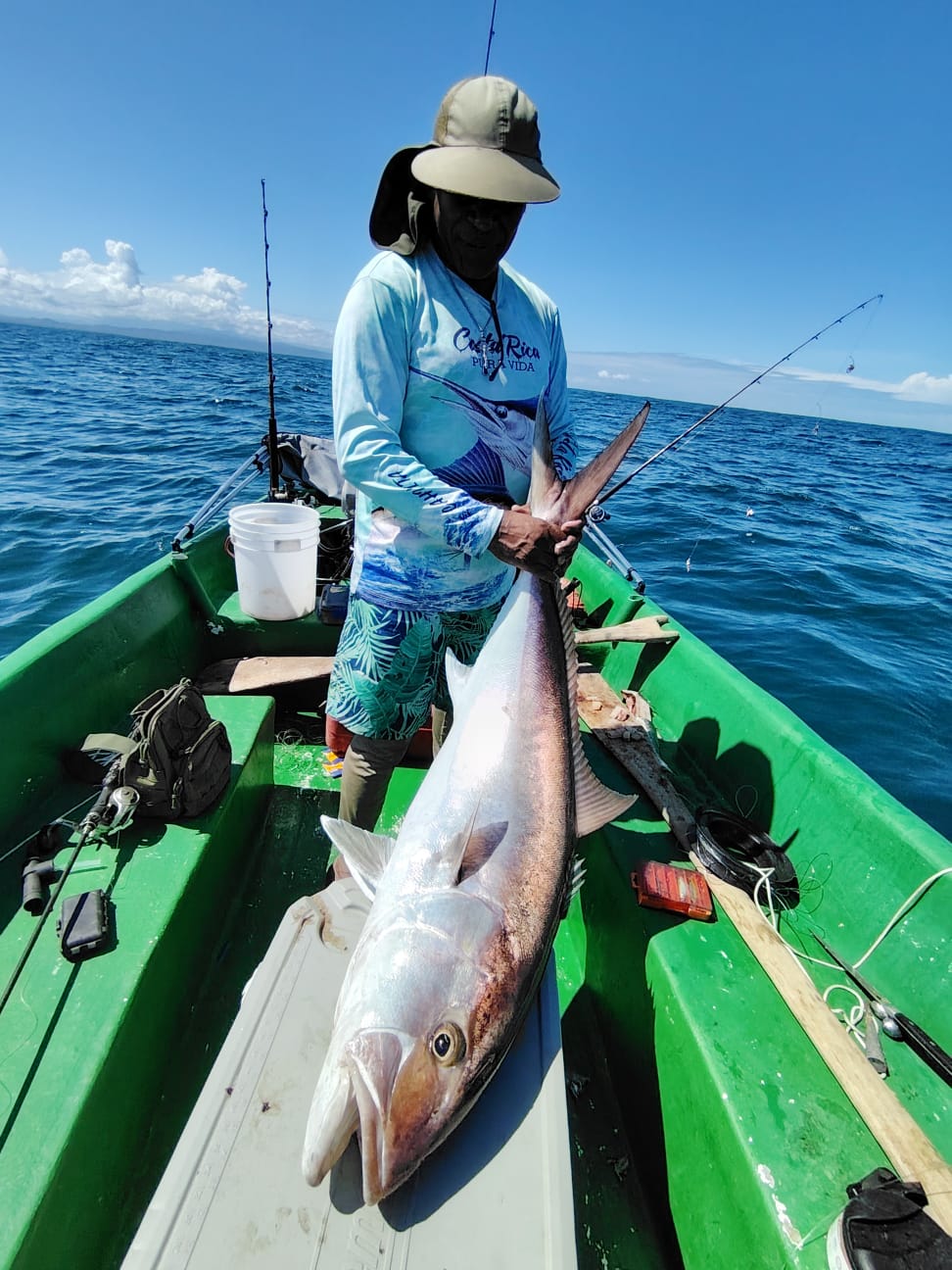 Large fresh fish on a fishing boat during a Roberto Tours trip